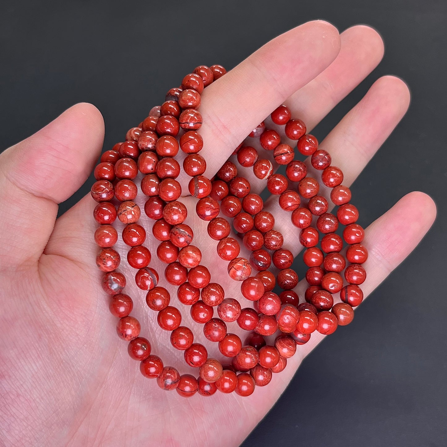 Round Bead Bracelets 6mm