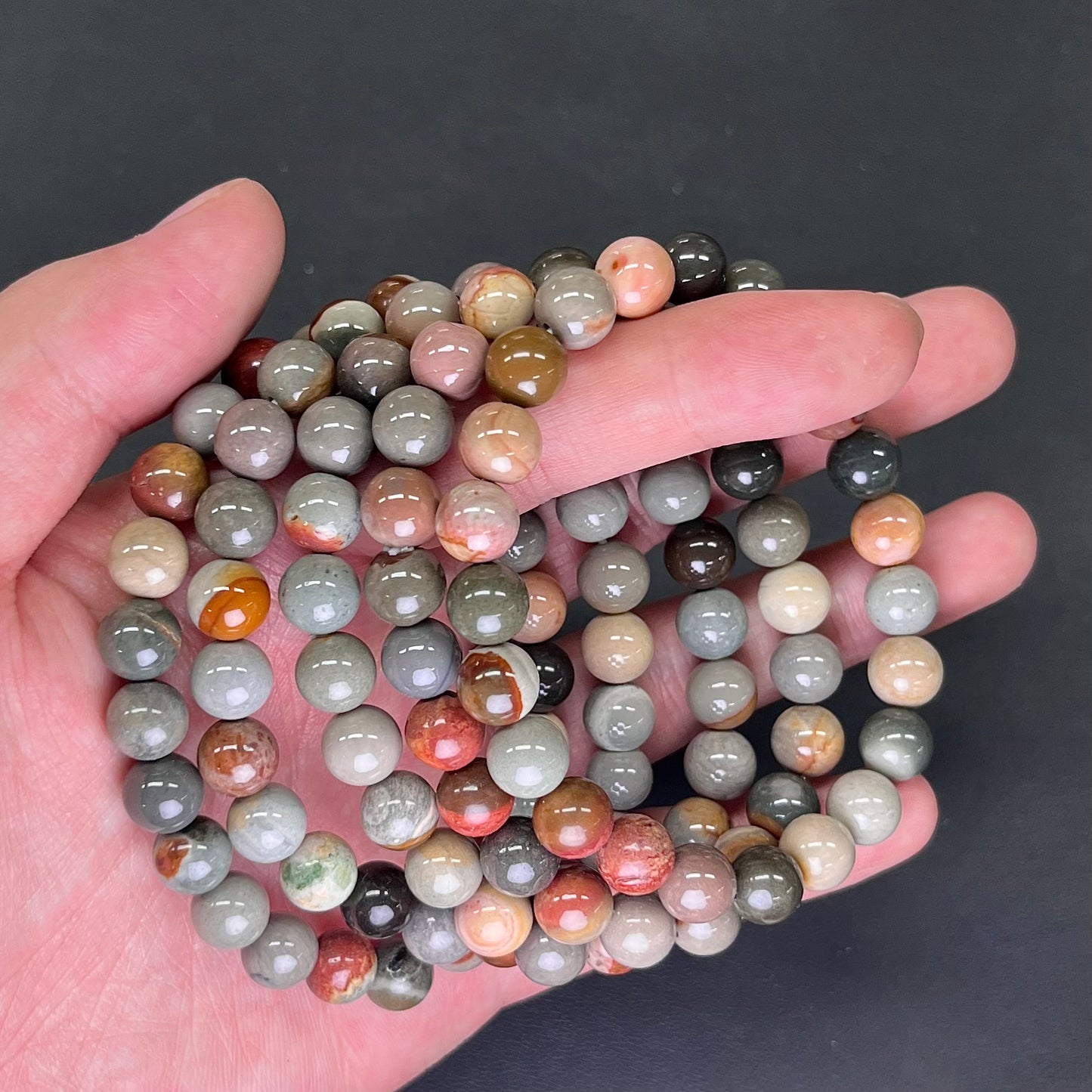 Round Bead Bracelets 8mm