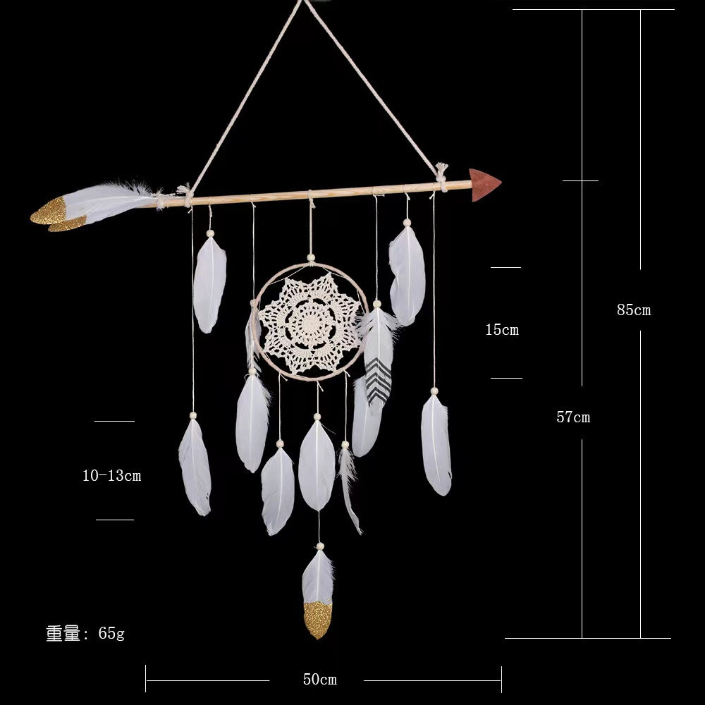 Dream catcher with arrow