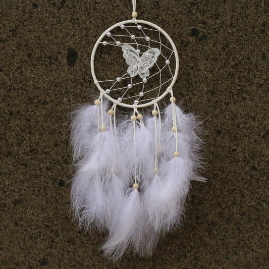 Dream catcher with butterfly