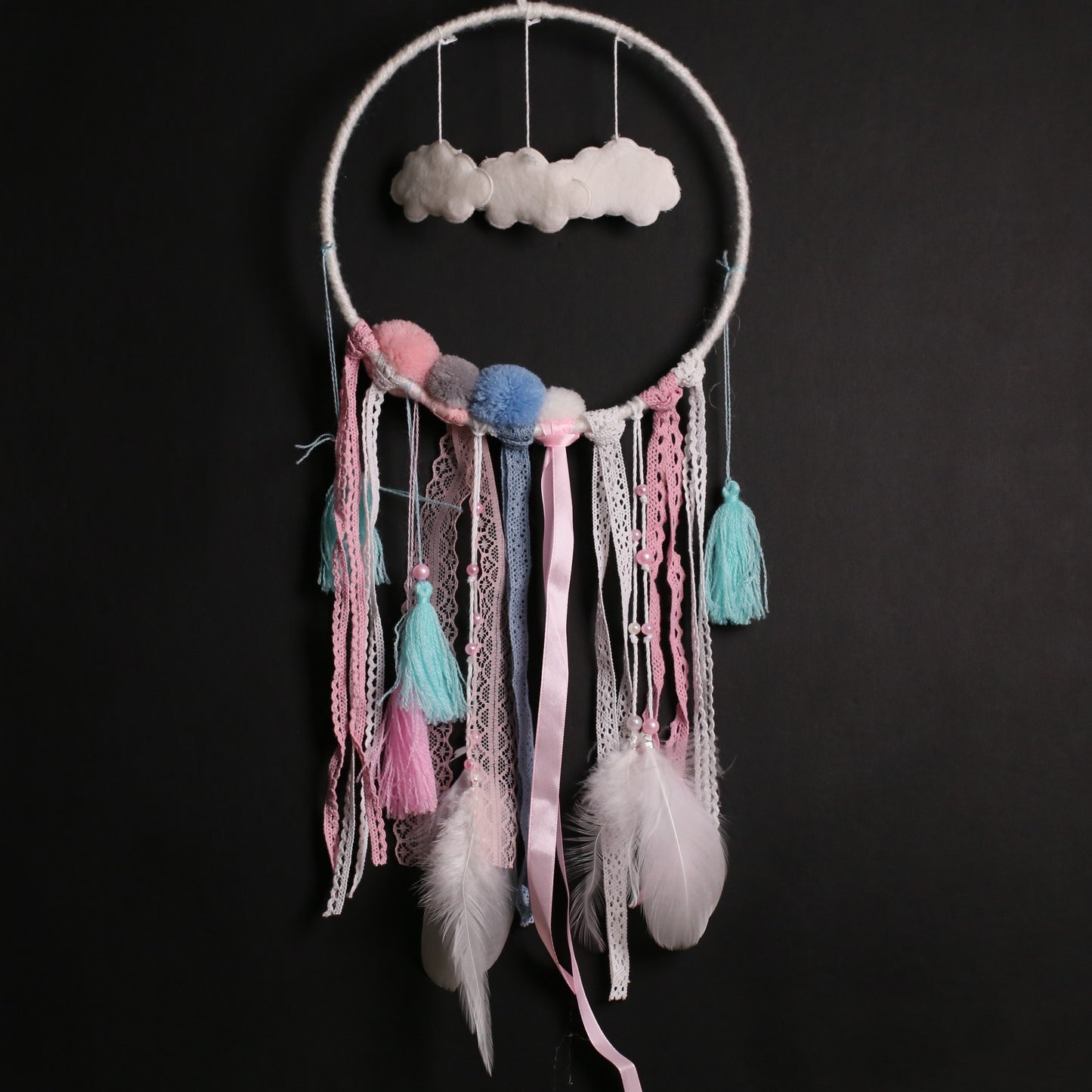 Dream catcher with cloud