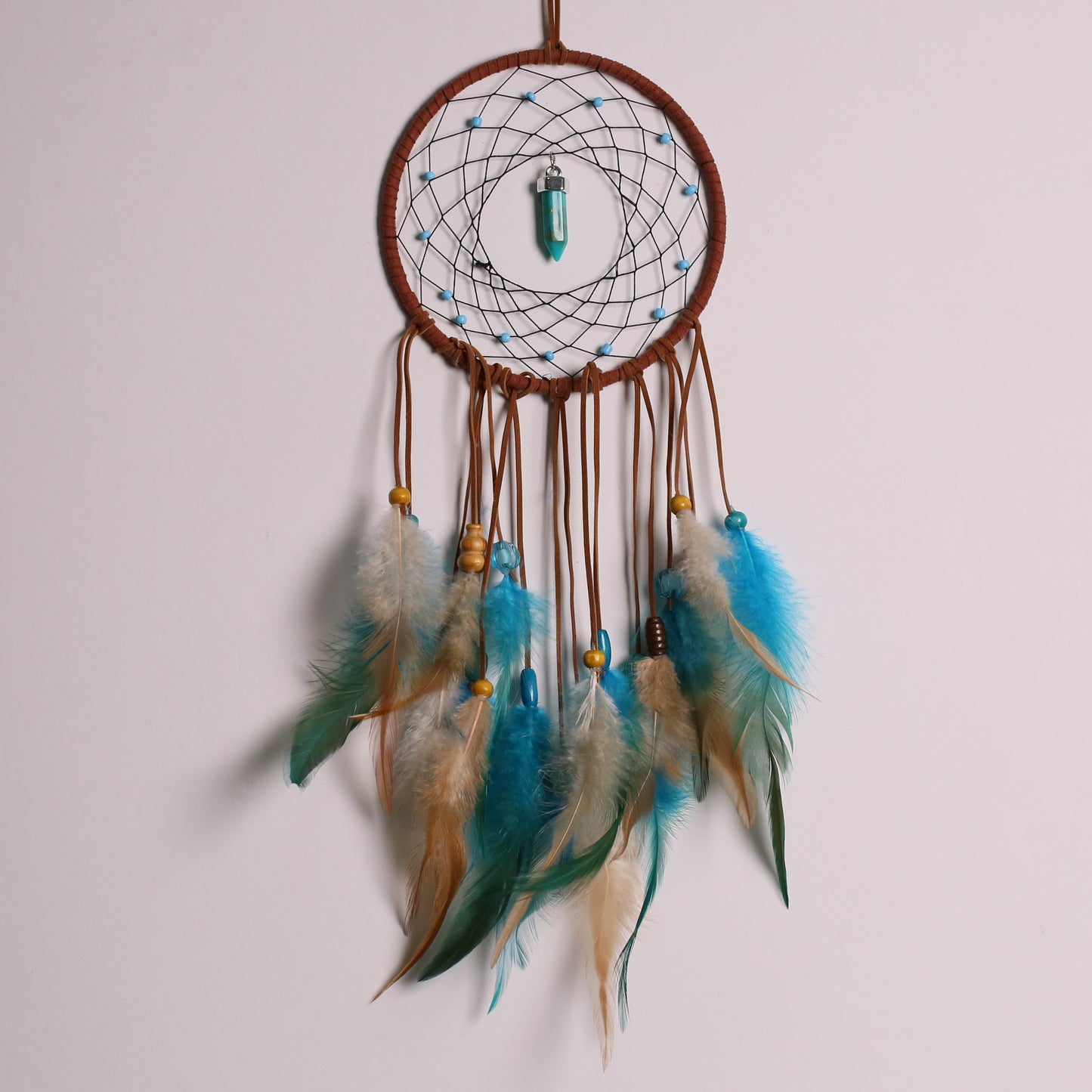 Dream catcher with tower in middle