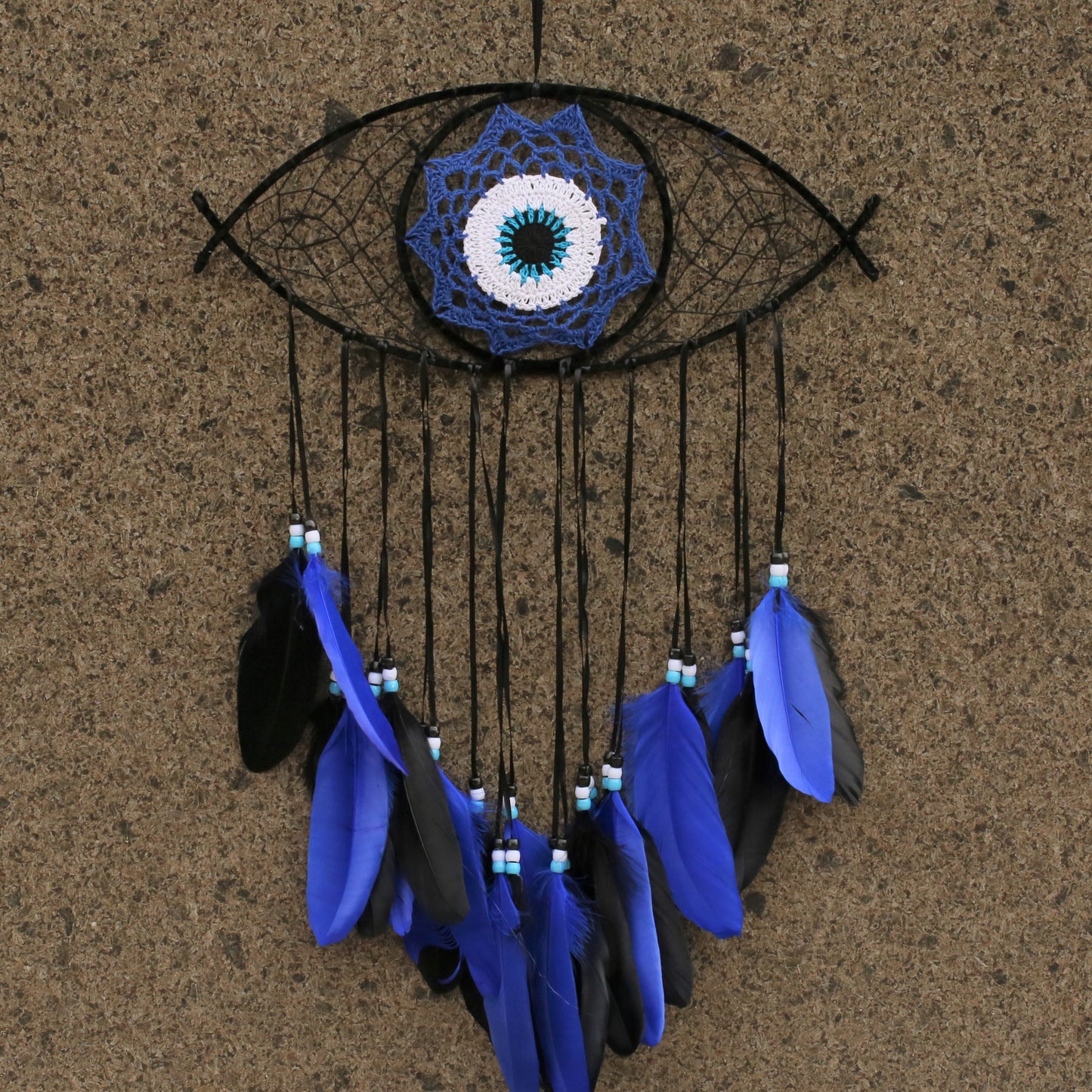 Dream catcher with devil eye