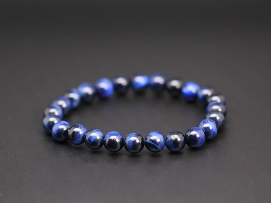 Blue tiger's eye bracelets