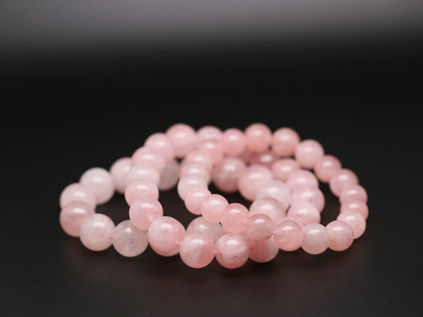 Rose quartz bracelets