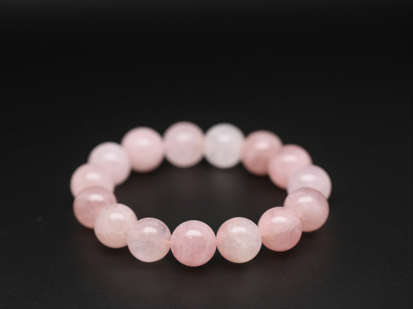 Rose quartz bracelets