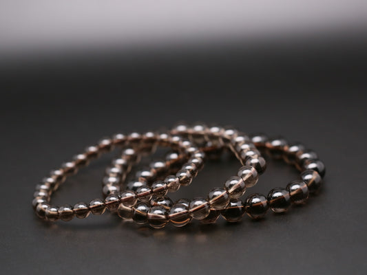 Smoky quartz bracelets