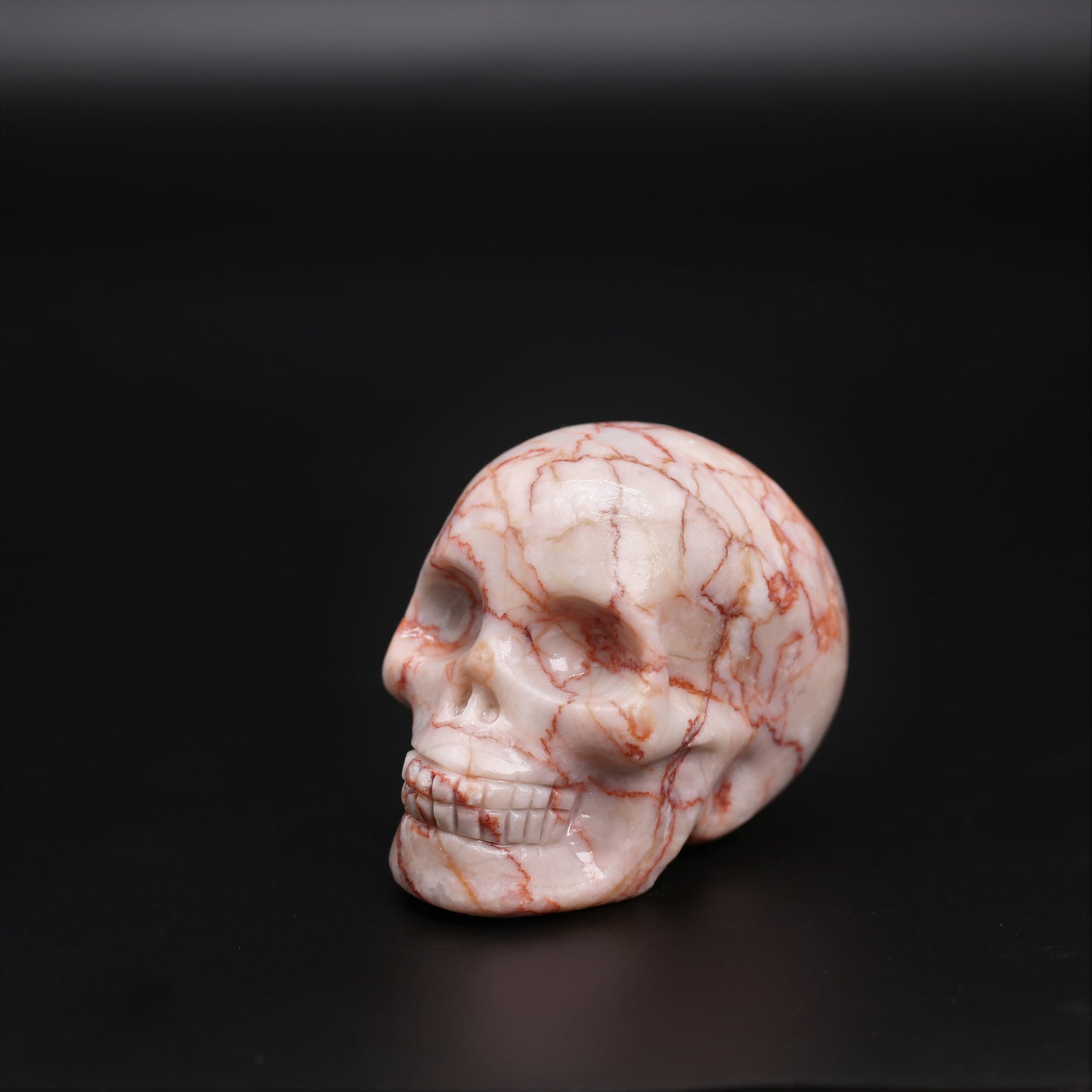 Red vein skull