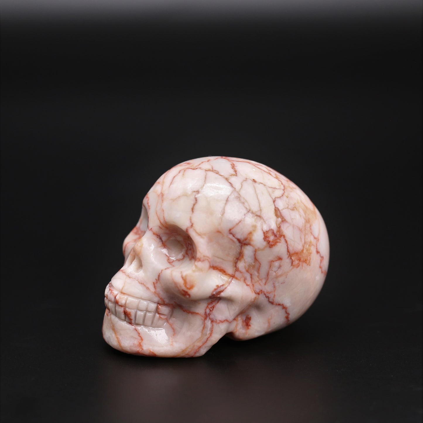 Red vein skull