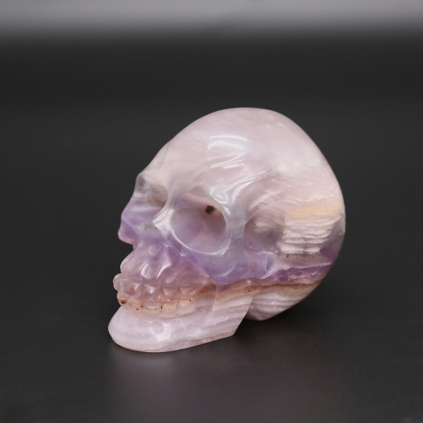 Fluorite skull