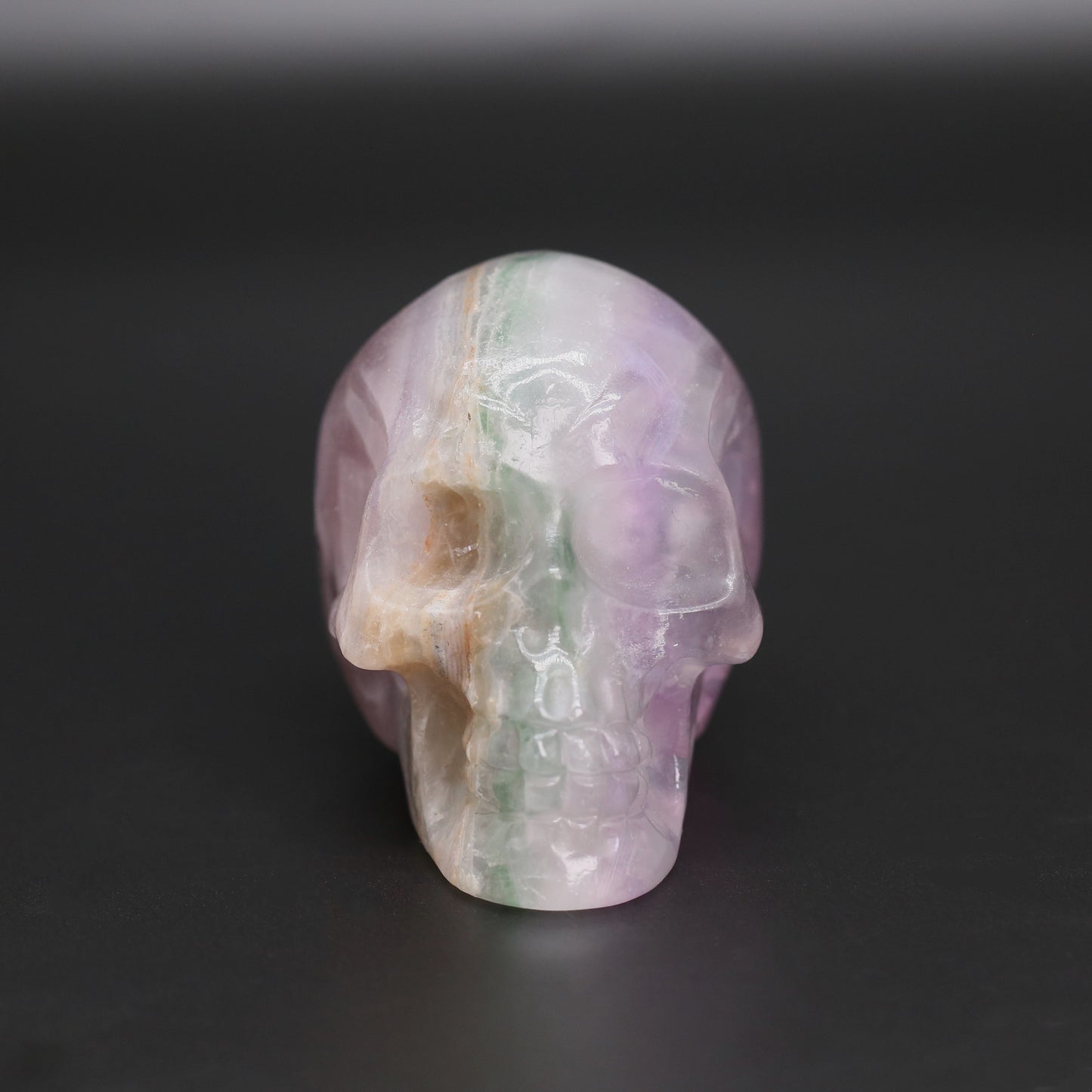 Fluorite skull