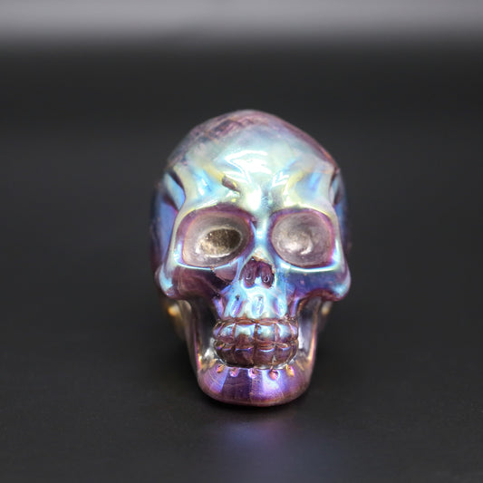 Aura fluorite skull