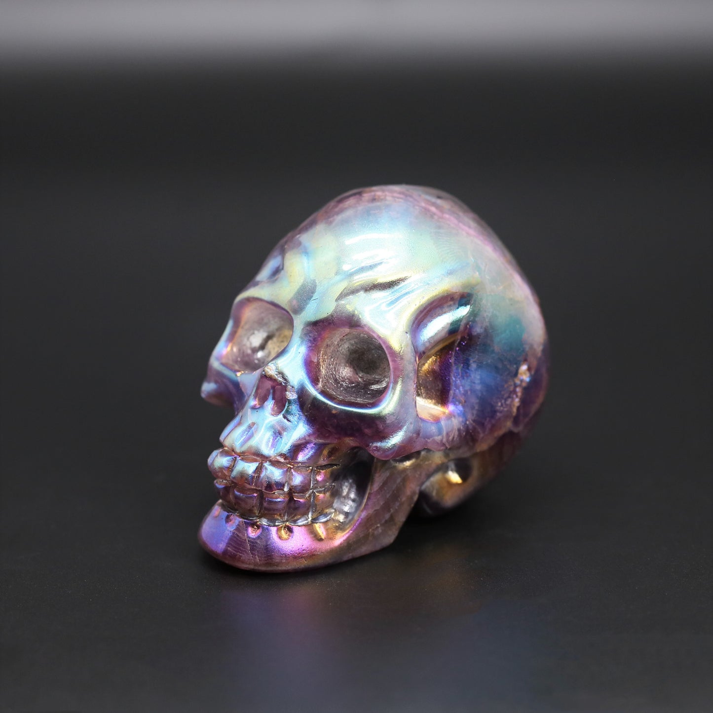 Aura fluorite skull