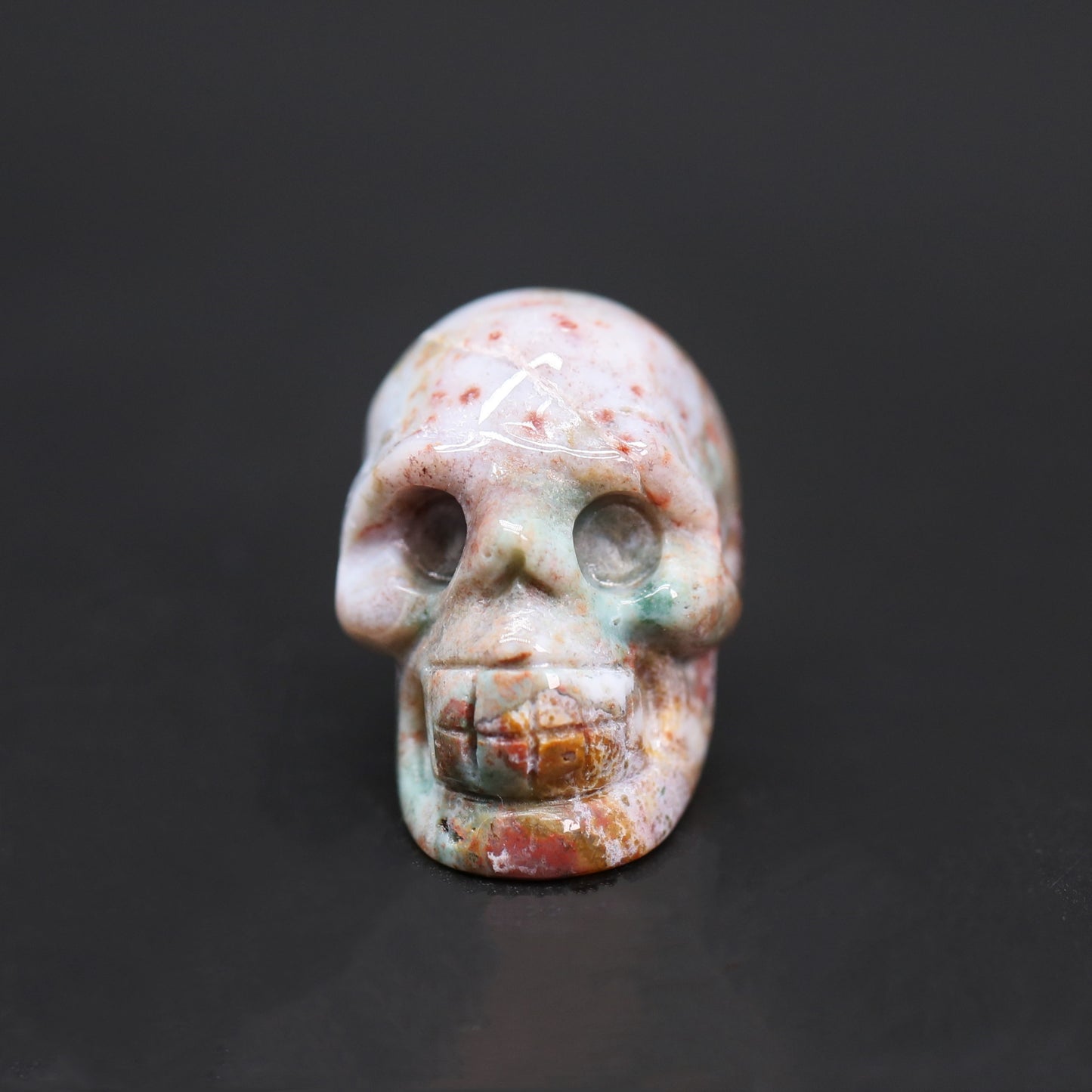 Ocean jasper small skull