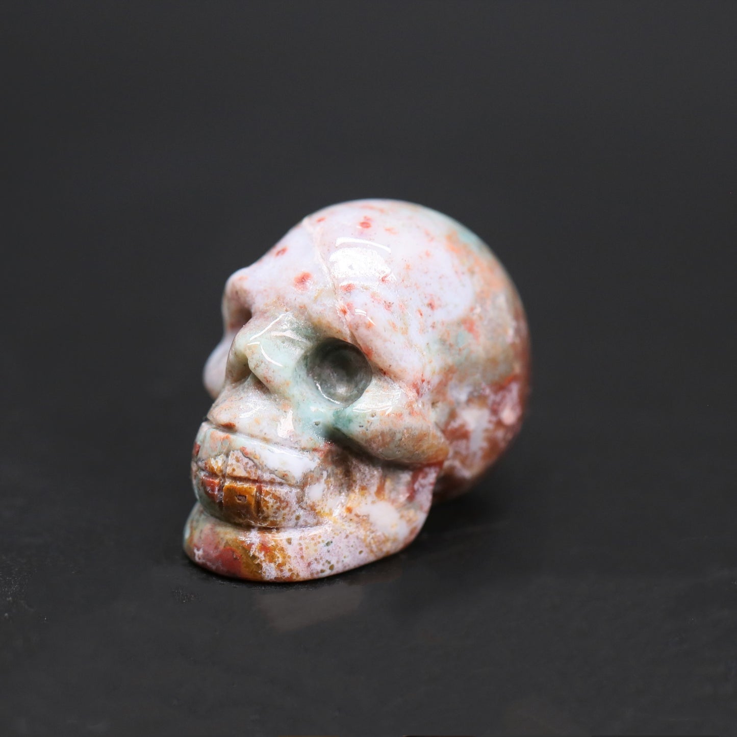 Ocean jasper small skull