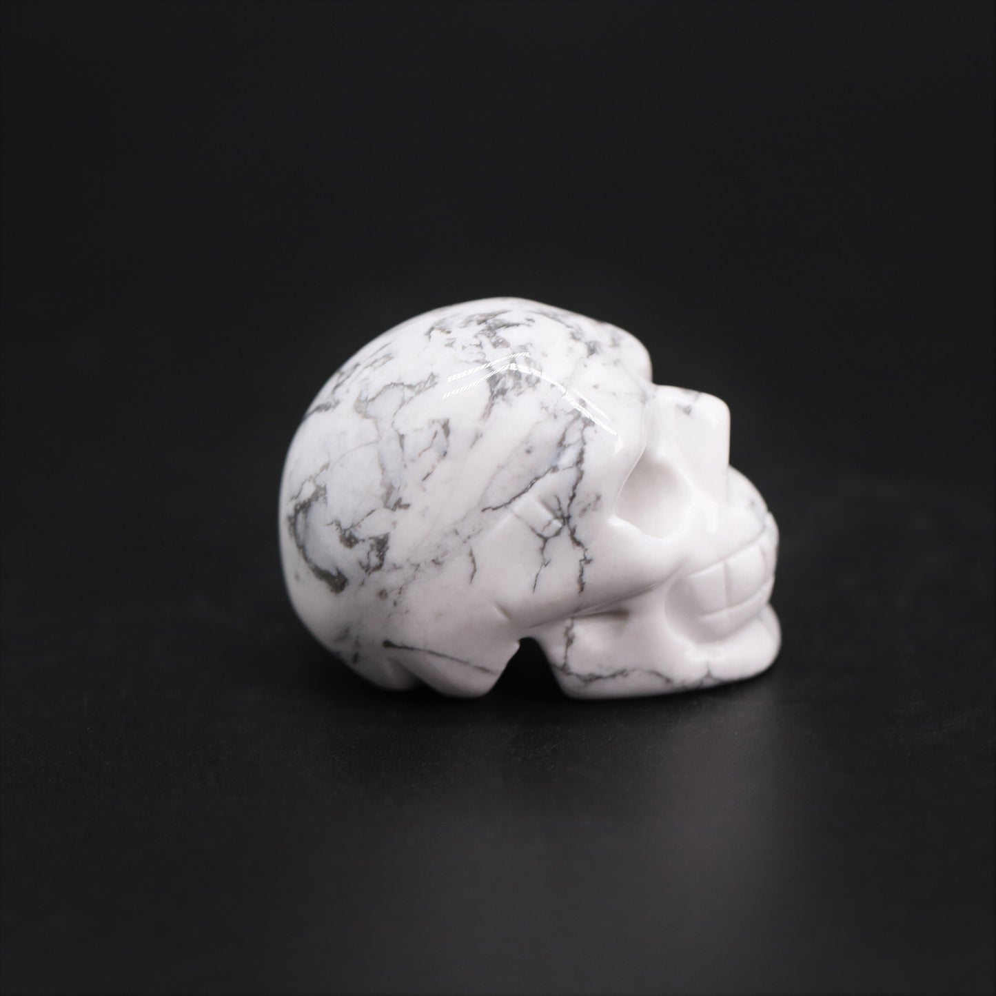 howlite small skull