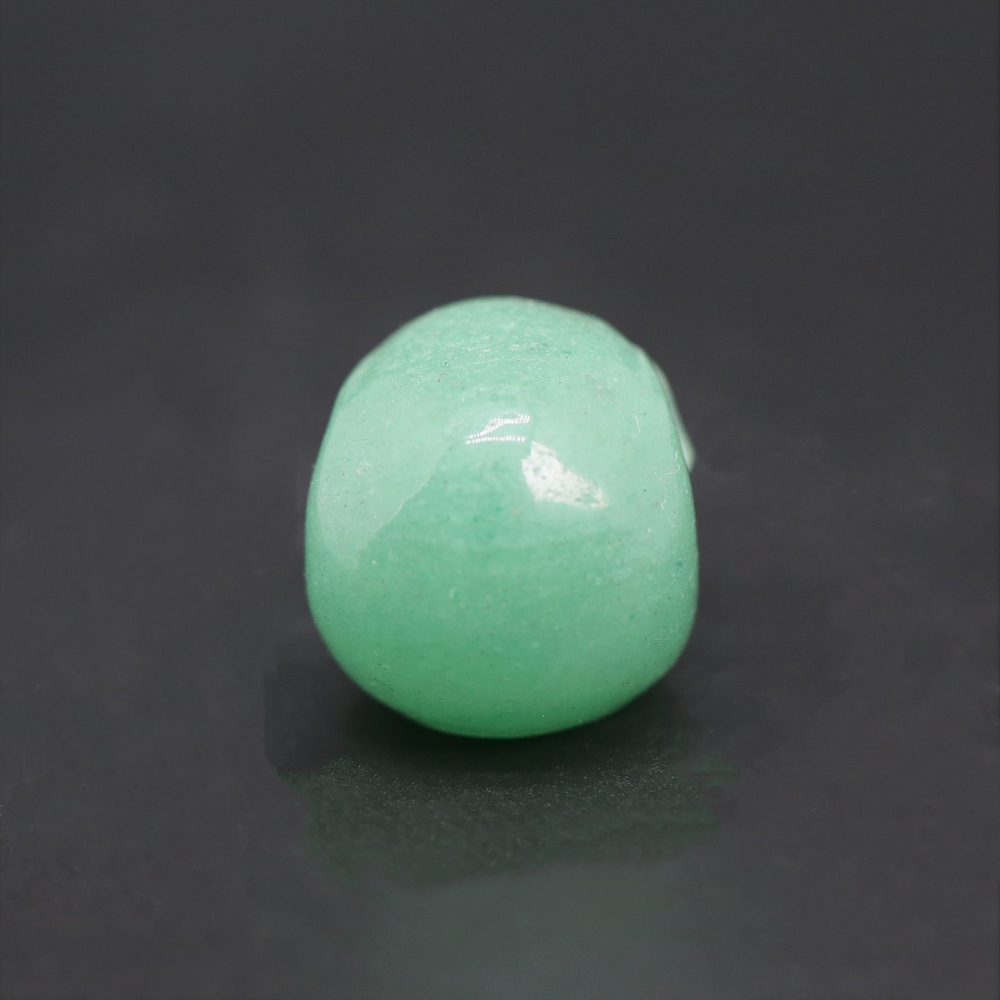 Green aventurine small skull