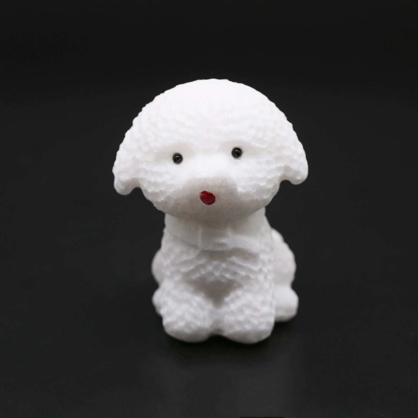 White jade dog