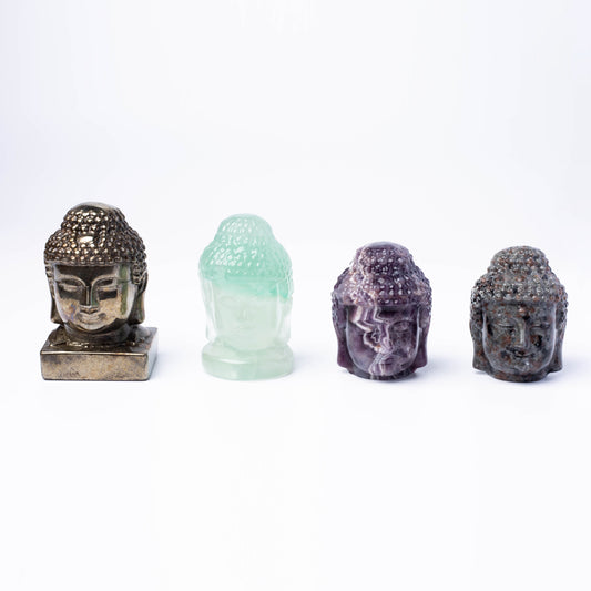 Buddha's head carings