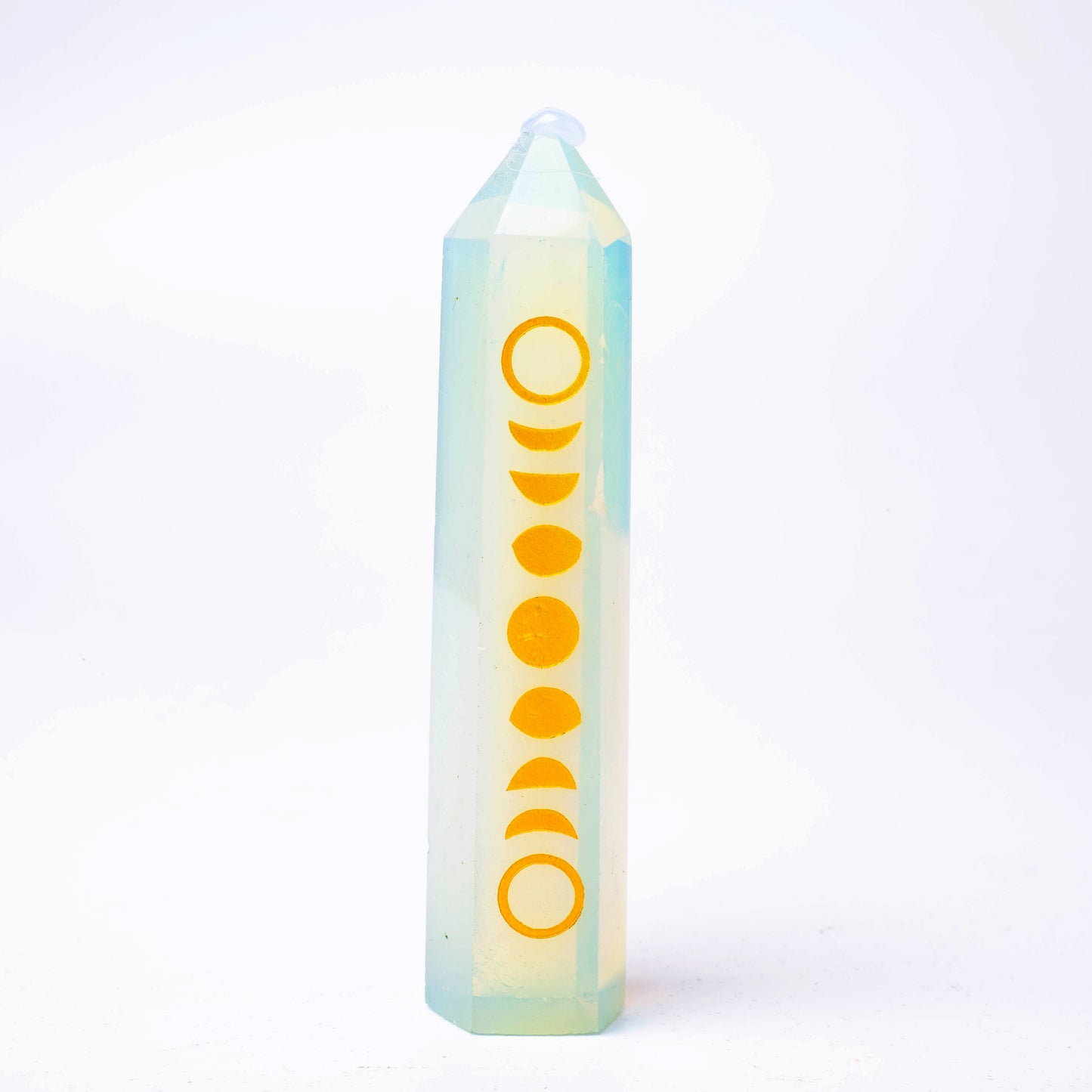 Opalite Tower with prints 4.75 inch