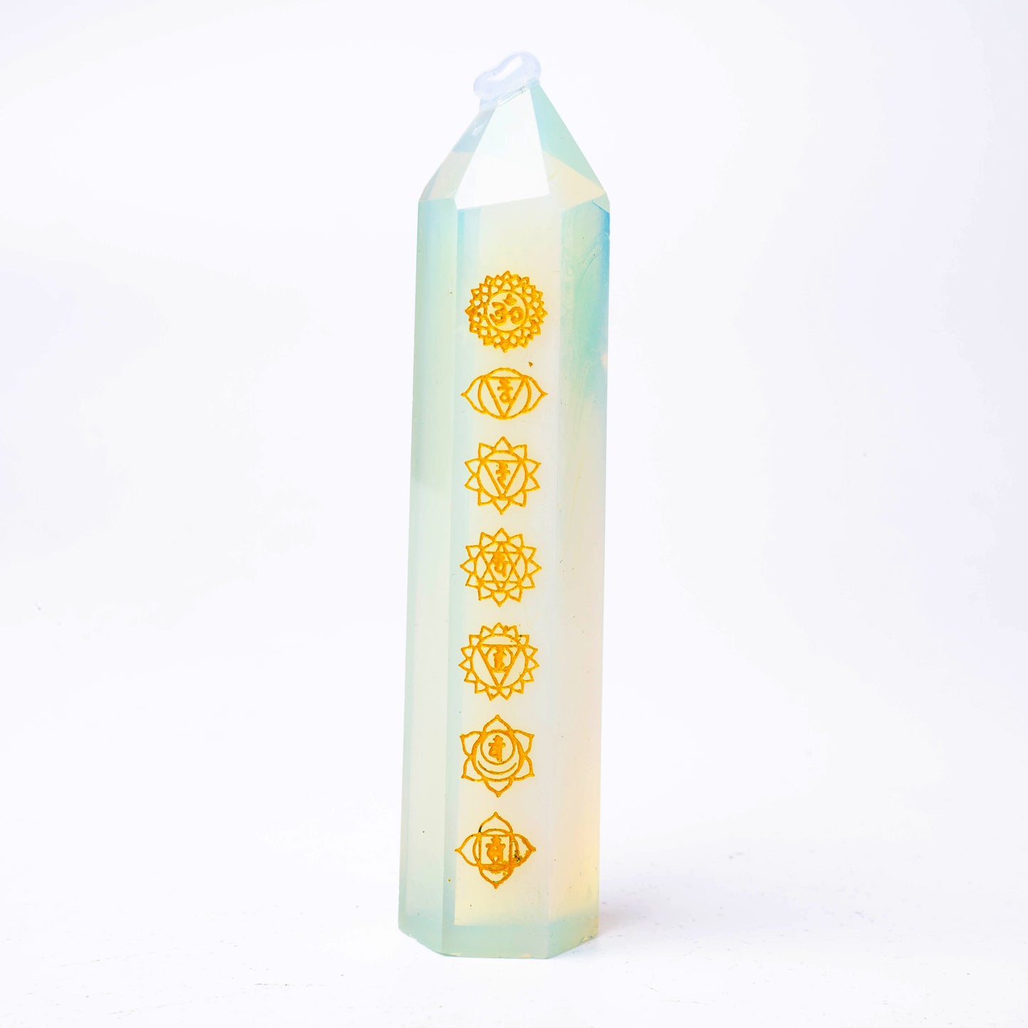 Opalite Tower with prints 4.75 inch