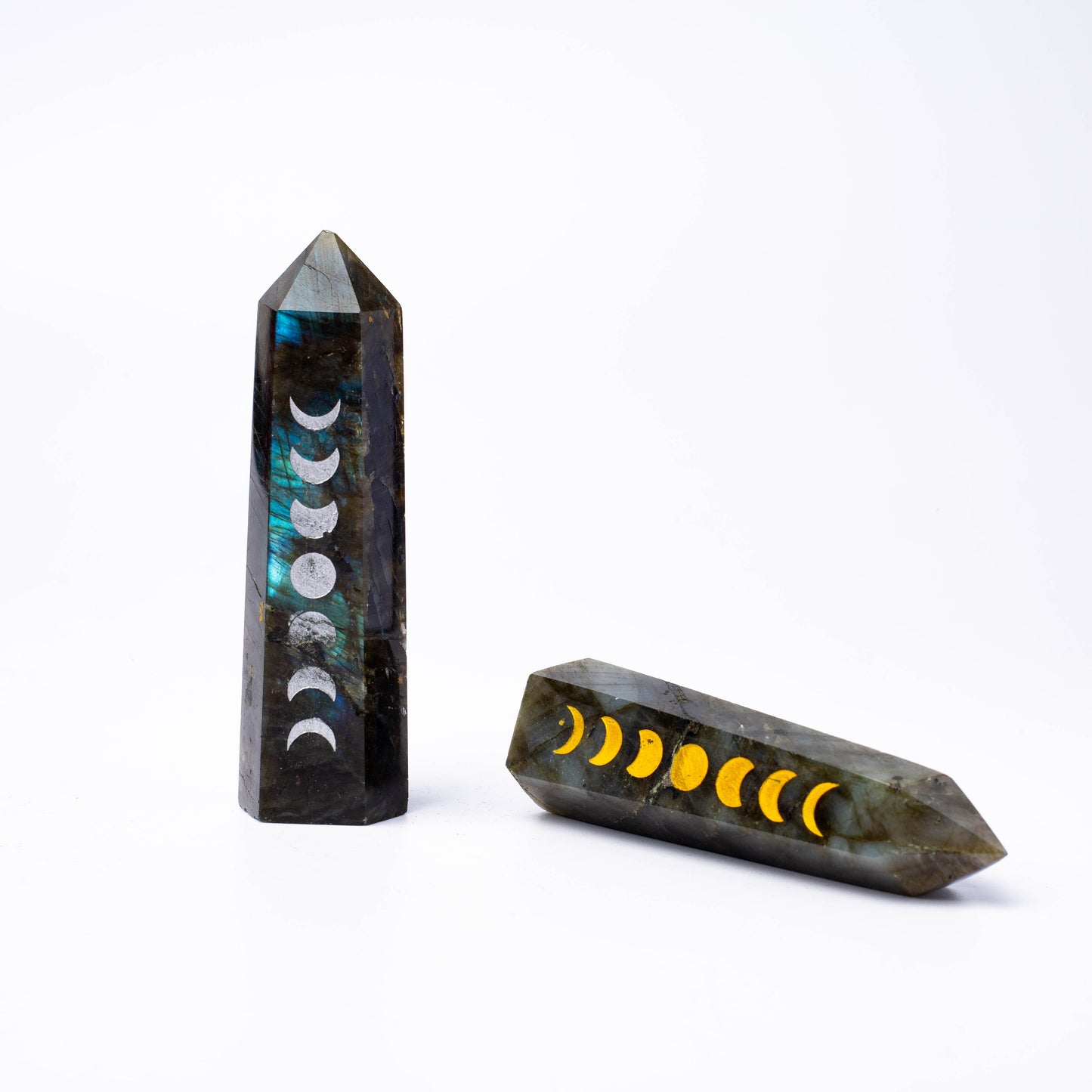 Labradorite Tower with prints