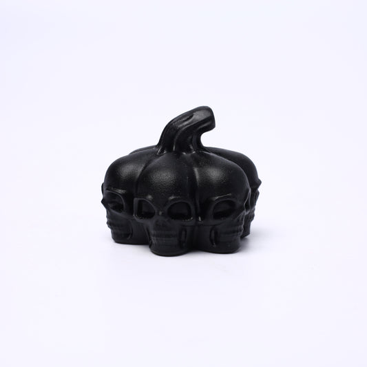 Obsidian skull